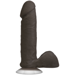 Фалоімітатор Doc Johnson The Realistic Cock 6 inch Black - ULTRASKYN, Vac-U-Lock, діаметр 4,3 см 101655 фото