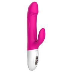 Пульсатор-кролик Leten Vibrator Realistic з підігрівом і вібрацією кліторального відростка 101980 фото