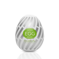 Мастурбатор-яйце Tenga Egg Brush з рельєфом у вигляді великої щетини 103387 фото