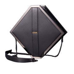 Сумка для секс-іграшок LOCKINK Mysterious Square Kink Bag, чорна, набір для бондажу в комплекті 110002 фото