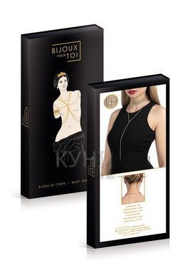 Кольє зі стразами Bijoux Pour Toi - Emma Gold 103798 фото