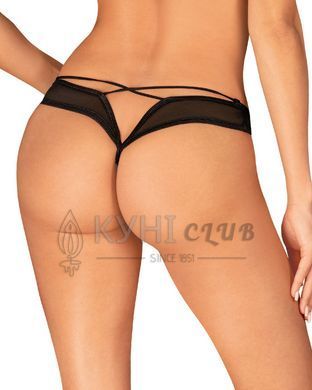 Трусики Obsessive Roxelia crotchless thong M/L 107099 фото