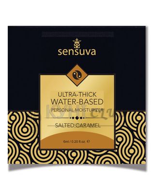 Пробник Sensuva - Ultra–Thick Water-Based Salted Caramel (6 мл) 100626 фото