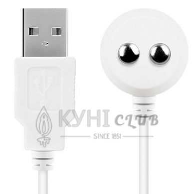 Зарядка (запасний кабель) для іграшок Satisfyer USB charging cable White 101279 фото