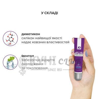 Стимулирующий гель для клитора System JO ARCTIC COOLING (10 мл) охлаждающий 109379 фото