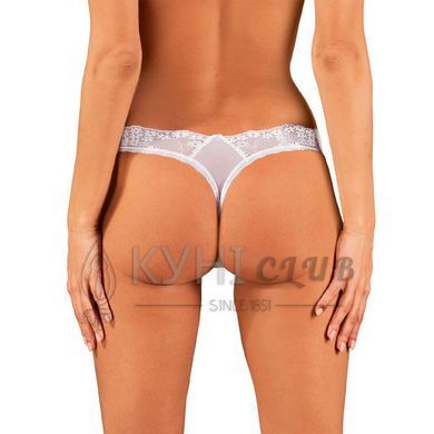 Кружевные танга Obsessive Heavenlly thong XS/S 106148 фото