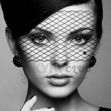 Маска на обличчя Bijoux Indiscrets - Louise Mask, вінілова, клейове кріплення, без зав'язок 109199 фото