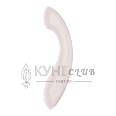 Вибратор для точки G Satisfyer G-Force Beige, 10 режимов + 5 уровней интенсивности 106616 фото