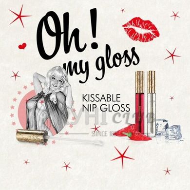 Набір блисків для сосків Bijoux Indiscrets Kissable Nip Gloss DUET (2×13 мл) 103892 фото