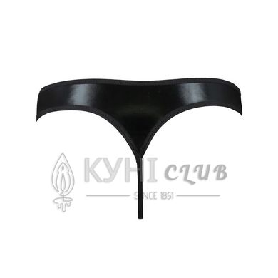 Мужские стринги Passion 033 THONG PAUL S/M Black, под латекс 105548 фото