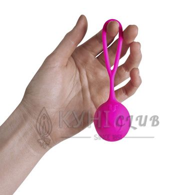 Вагінальні кульки Adrien Lastic Geisha Lastic Balls Mía Magenta (L), діаметр 4 см, маса 42 г 101380 фото