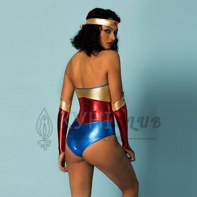 Еротичний рольовий костюм "Wonder Woman" One Size 109286 фото