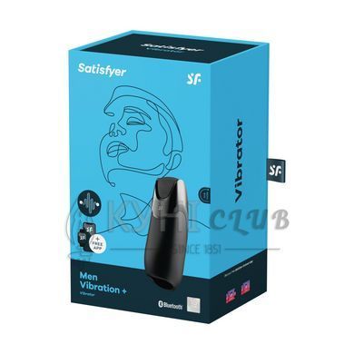 Смарт-мастурбатор з вібрацією Satisfyer Men Vibration+, 2 мотори, 14 режимів, водонепроникний 106283 фото Смарт-мастурбатор з вібрацією Satisfyer Men Vibration+, 2 мотори, 14 режимів, водонепроникний 106283 фото