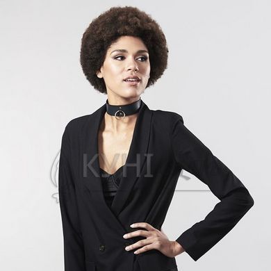 Чокер Bijoux Indiscrets MAZE &ndash; Wide Chocker Black 101581 фото