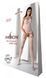 Бодистокинг с множеством бретелей Passion BS095 One Size, white, имитация пояса и чулок, с доступом 106945 фото 6