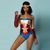 Еротичний рольовий костюм "Wonder Woman" One Size 109286 фото
