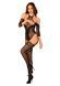 Нейлоновий бодістокінг з імітацією панчіх Obsessive Bodystocking G333 S/M/L, black, з доступом 105676 фото 5