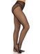 Стрип-колготки Leg Avenue Crotchless Net Tights with Heart Backseam, One Size, чорні, з доступом 110083 фото 1