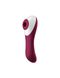 Вакуумний стимулятор із вібрацією Satisfyer Dual Crush Wine Red 104051 фото 1