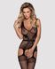 Бодистокинг Obsessive Bodystocking F217 XL/XXL, элегантный силуэтный рисунок, имитация чулок 105211 фото 1
