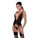 Напівпрозорий корсет Passion Exclusive MIRAJANE CORSET L/XL, black 101809 фото 7