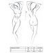 Напівпрозорий корсет Passion Exclusive MIRAJANE CORSET L/XL, black 101809 фото 6
