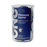 Набор презервативов ONE Pleasure Dome, 100 шт, гладкие, с расширенной головкой, упаковка-тубус 109812 фото