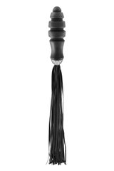 Флоггер с ручкой для проникновения Fetish Tentation Whip with Ogive Handle 102053 фото