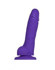 Реалістичний фалоімітатор Strap-On-Me SOFT REALISTIC DILDO Violet - Size M 102406 фото
