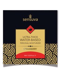 Пробник Sensuva - Ultra–Thick Water-Based Strawberry (6 мл) 100627 фото