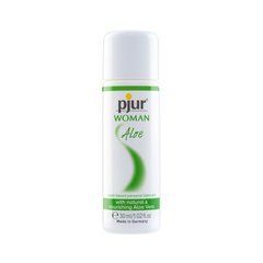 Лубрикант на водній основі pjur Woman Aloe 30 мл, з екстрактом алое, зволожувальний, без парабенів 101202 фото