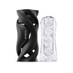 Мастурбатор Dorcel DEEP BLOW BLACK, подвійне використання 105323 фото