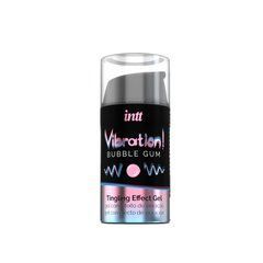 Рідкий вібратор Intt Vibration Bubble Gum (15 мл) (м'ята упаковка!!!) 102008 фото