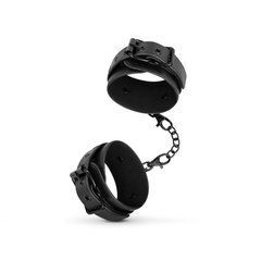 Наручники Bedroom Fantasies: Faux Leather Handcuffs One Size, чорні 106815 фото