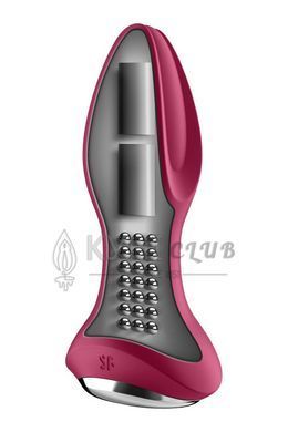 Анальна смарт-вібропробка із перлинним масажем Satisfyer Rotator Plug 2+ Violet 104262 фото