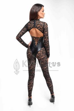 Комбінезон Noir Handmade F299 Enigma, XXL, мереживо, довгий рукав, імітація корсета, доступ 108233 фото