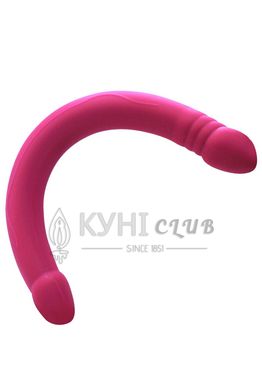 Фалоімітатор двосторонній Dorcel Real Double Do Magenta, діаметр 4 см, довжина 42 см 101255 фото