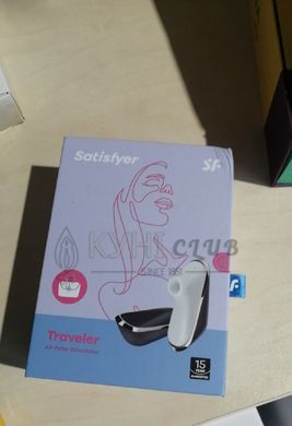 Вакуумный клиторальный стимулятор Satisfyer Traveler (мятая упаковка!!!) 109890 фото