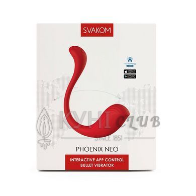 Інтерактивне віброяйце Svakom Phoenix Neo 102711 фото