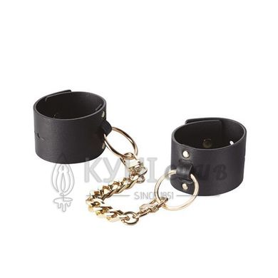 Наручники Bijoux Indiscrets MAZE — Wide Cuffs Black 101582 фото