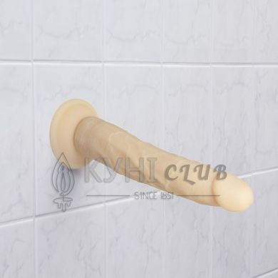 Фаллоимитатор Naked Addiction 9" Silicone Dual Density Bendable Dildo, Телесный 106804 фото