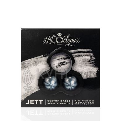 Вибратор для пениса Hot Octopuss JETT, Treble and Bass Technology, оргазм без рук, пульт 106753 фото