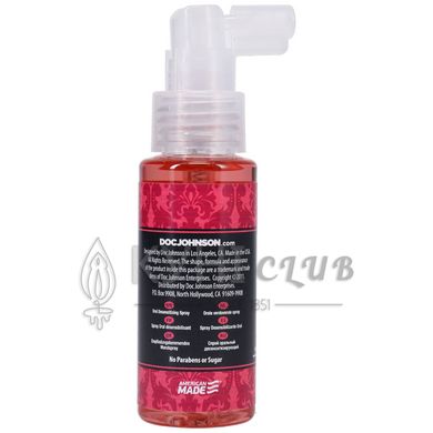 Спрей для мінету Doc Johnson GoodHead DeepThroat Spray - Sweet Strawberry 59 мл для глибокого мінету 100644 фото