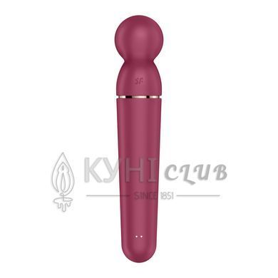 Вібромасажер Satisfyer Planet Wand-er Berry/Rosegold, дуже потужний, бездротовий 106617 фото