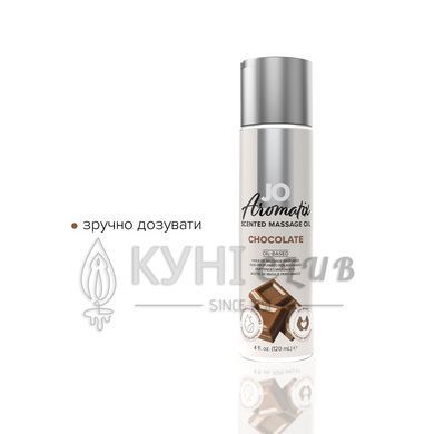 Массажное масло System JO Aromatix - Massage Oil - Chocolate 120 мл 104740 фото