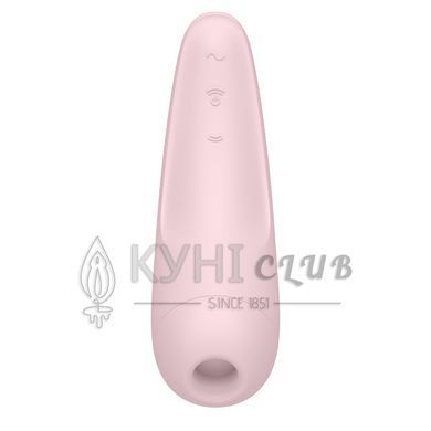 Вакуумний кліторальний стимулятор Satisfyer Curvy 2+ Pink з керуванням через інтернет 108732 фото