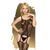 Бодистокинг с силуэтным рисунком и имитацией подвязок Penthouse - Miss Curvy Black S/L 103232 фото