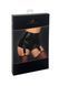 Шортики Noir Handmade F325 Glam, XXL, black, винил, высокая талия, крепления для чулок, с доступом 108383 фото 8