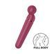 Вібромасажер Satisfyer Planet Wand-er Berry/Rosegold, дуже потужний, бездротовий 106617 фото 1