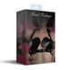 Ліф Серце з натуральної шкіри Feral Feelings - Hearts Bra Black 107431 фото 4